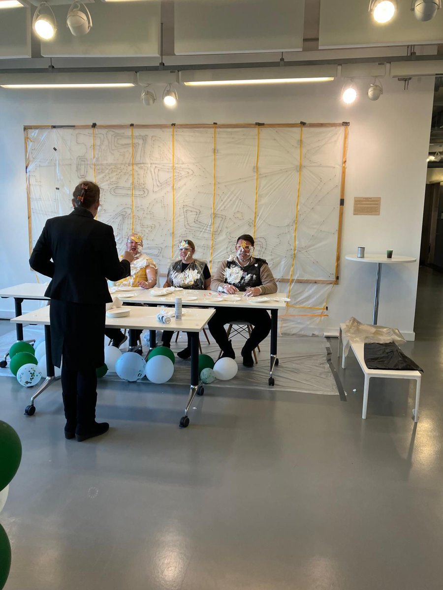 ExplainMR's tweet image. In support of @BBCCiN, our very own Partner and Director @EmmaExplain took part in a &apos;Splat a Manager&apos; game. A fun way to raise money for a great cause!

#childreninneed #team #manager #news