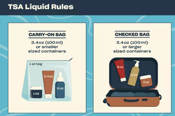gitajee18781's tweet photo. 🧳 Navigating airport security just got easier with TSA's 3-1-1 rule for liquids. Keep your carry-on compliant with a clear bag and under 3.4oz. https://t.co/CB7UpHvdvP