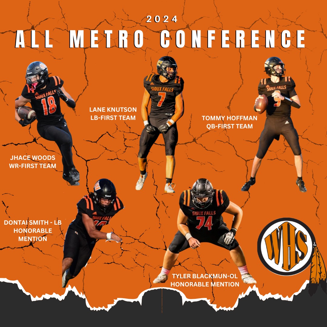 Congratulations to all of our Metro All-Conference selections this season! #IAmAWarrior