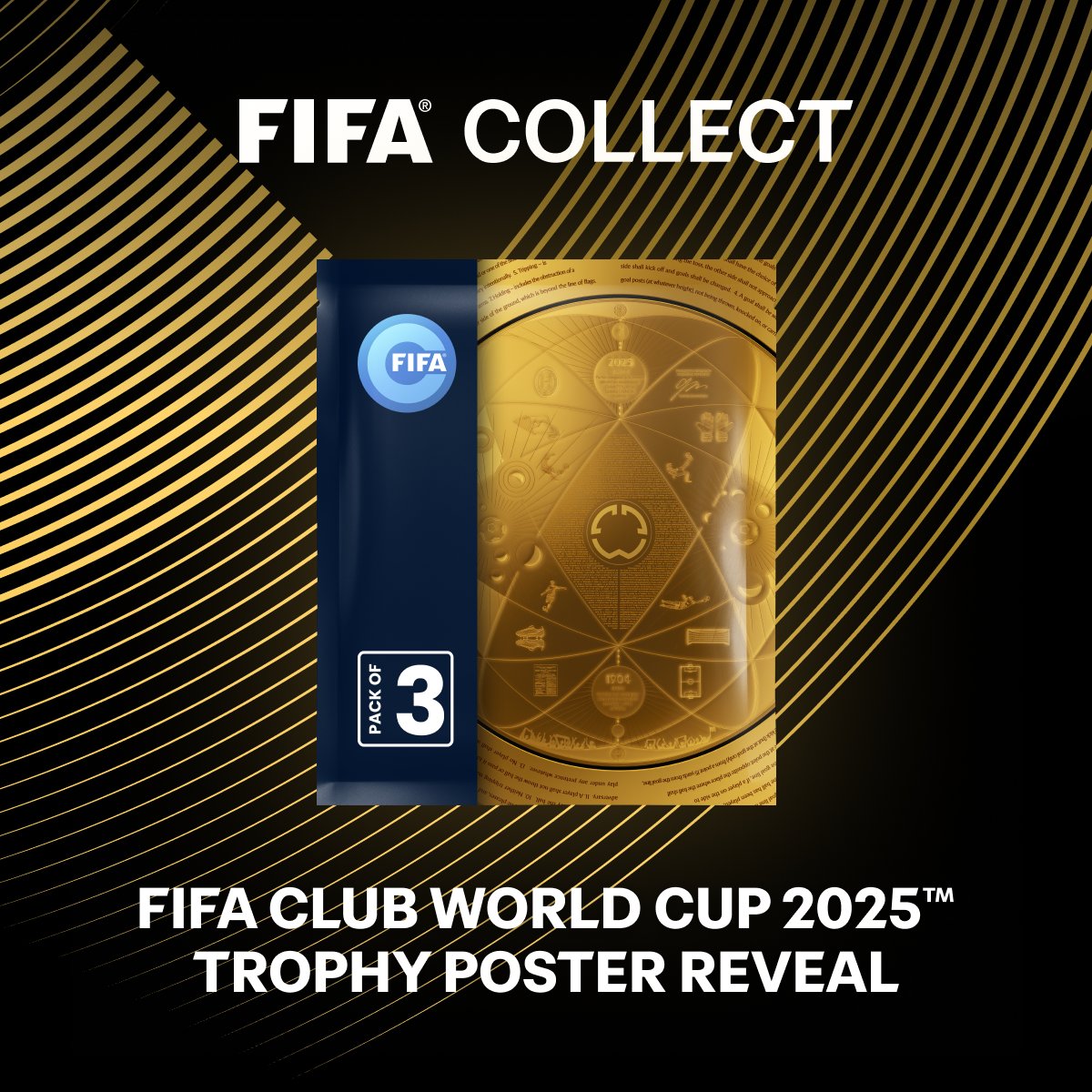 FIFA Collect (@fifacollect) on Twitter photo FIFA is thrilled to unveil the brand new trophy for the <a href="/FIFACWC/">FIFA Club World Cup</a>, marking a historic moment for football fans around the globe!
Discover the exclusive collection dedicated to this iconic new prize and secure the extraordinary chance to get the rights to buy 250 tickets for the FIFA is thrilled to unveil the brand new trophy for the <a href="/FIFACWC/">FIFA Club World Cup</a>, marking a historic moment for football fans around the globe!
Discover the exclusive collection dedicated to this iconic new prize and secure the extraordinary chance to get the rights to buy 250 tickets for the