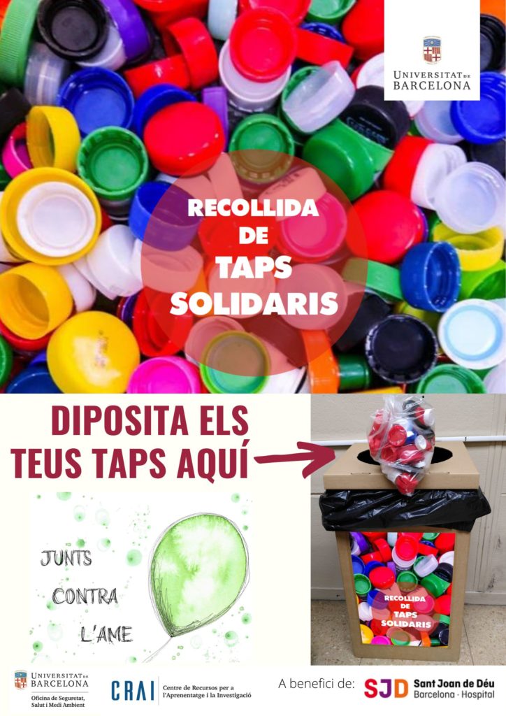 CRAI Biblioteca de Biologia - UB (@craibiologia) on Twitter photo ♻️La recollida de taps solidaris segueix en marxa amb 174,5 kg més a <a href="/ForcameM/">ForçAME Lloret de Mar</a>👉Junts contra l'AME (Atròfia muscular espinal)
👉Notícia <a href="/mediambient_UB/">Medi Ambient UB</a> 🔗tinyurl.com/yc4ztkdu
✅A l'entrada del <a href="/craibiologia/">CRAI Biblioteca de Biologia - UB</a> tenim un punt de recollida!
👏 Gràcies per col·laborar ♻️La recollida de taps solidaris segueix en marxa amb 174,5 kg més a <a href="/ForcameM/">ForçAME Lloret de Mar</a>👉Junts contra l'AME (Atròfia muscular espinal)
👉Notícia <a href="/mediambient_UB/">Medi Ambient UB</a> 🔗tinyurl.com/yc4ztkdu
✅A l'entrada del <a href="/craibiologia/">CRAI Biblioteca de Biologia - UB</a> tenim un punt de recollida!
👏 Gràcies per col·laborar