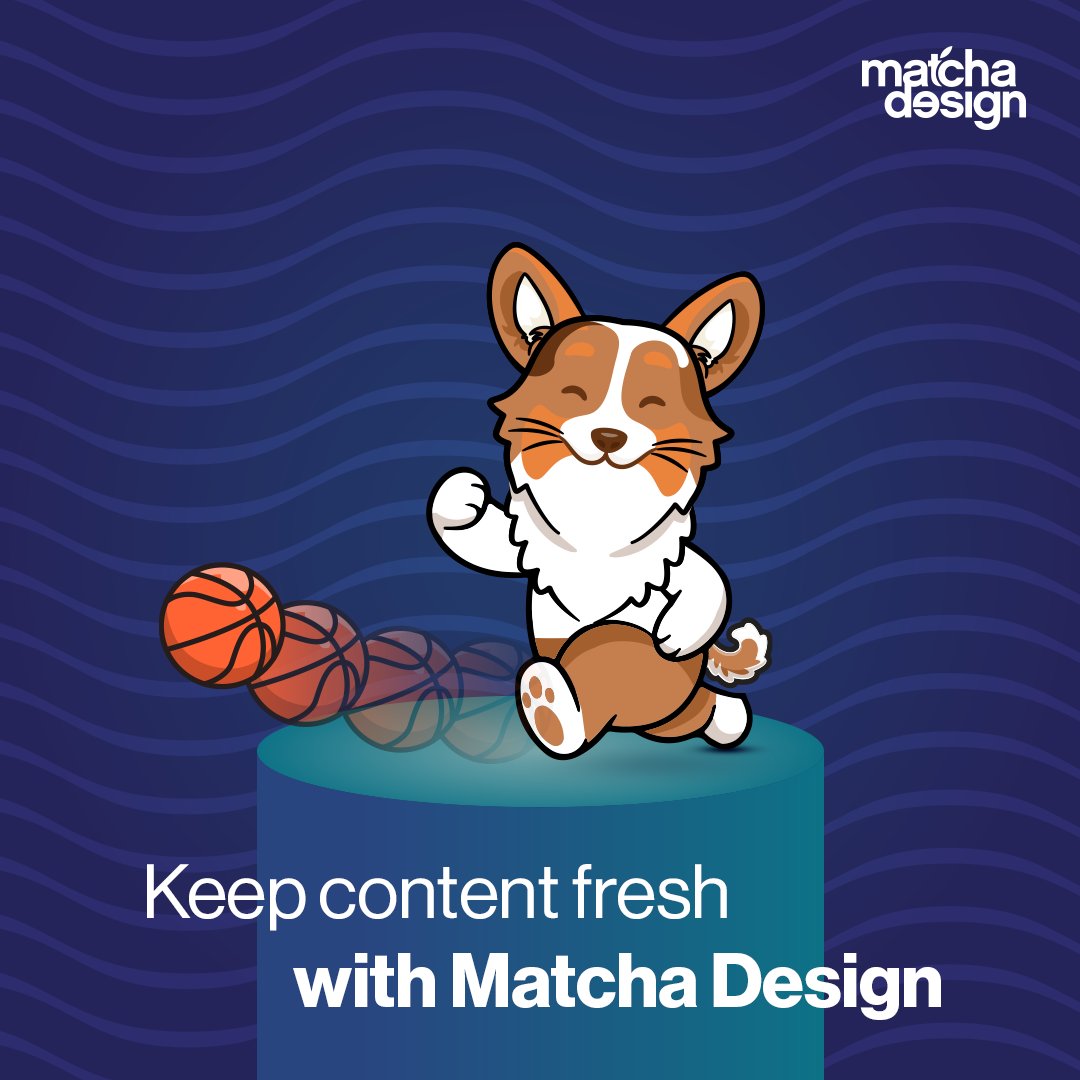 Keep content fresh with Matcha Design

Motion design helps you refresh your marketing materials without new footage. Need help animating it? That’s what we’re here for at Matcha Design!

#FreshContent #ContentUpdate #MarketingInnovation