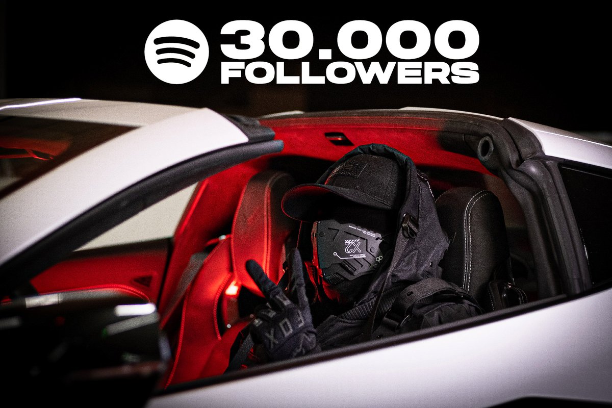 Just reached 30.000 followers on Spotify. As an independent artist that is a pretty nice number. Thank you all for the love and support &lt;3