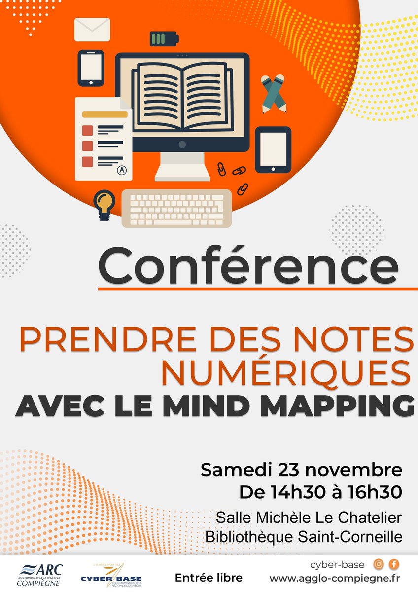 Cyber-Base Agglomération de la Région de Compiègne tweet media