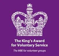Kings Award for Voluntary Service Emblem