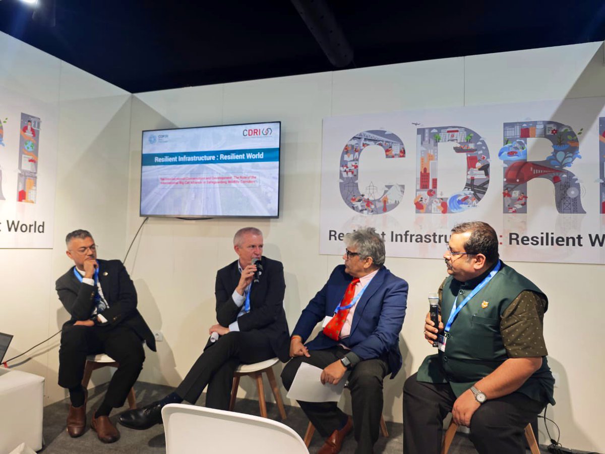 The session ‘Role of IBCA in Safeguarding Wildlife Corridors’ has brought together leading experts to discuss key strategies for preserving wildlife connectivity.

Insights on policy frameworks, collaboration &amp; best practices for monitoring &amp; managing corridors are being shared.