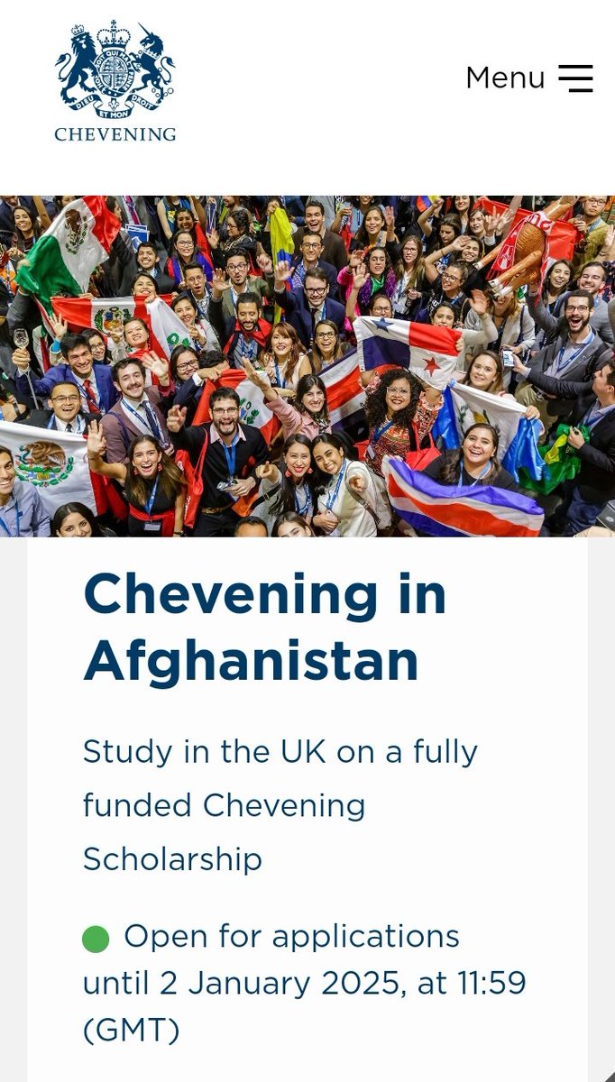 Natiq Malikzada (@natiqmalikzada) on Twitter photo Glad to learn that <a href="/CheveningFCDO/">Chevening Awards🇬🇧</a> applications are now open for Afghanistan. Anyone residing in Afghanistan can apply. I would be happy to advise anyone who wishes to apply. My DMs are open. Link in comments Glad to learn that <a href="/CheveningFCDO/">Chevening Awards🇬🇧</a> applications are now open for Afghanistan. Anyone residing in Afghanistan can apply. I would be happy to advise anyone who wishes to apply. My DMs are open. Link in comments