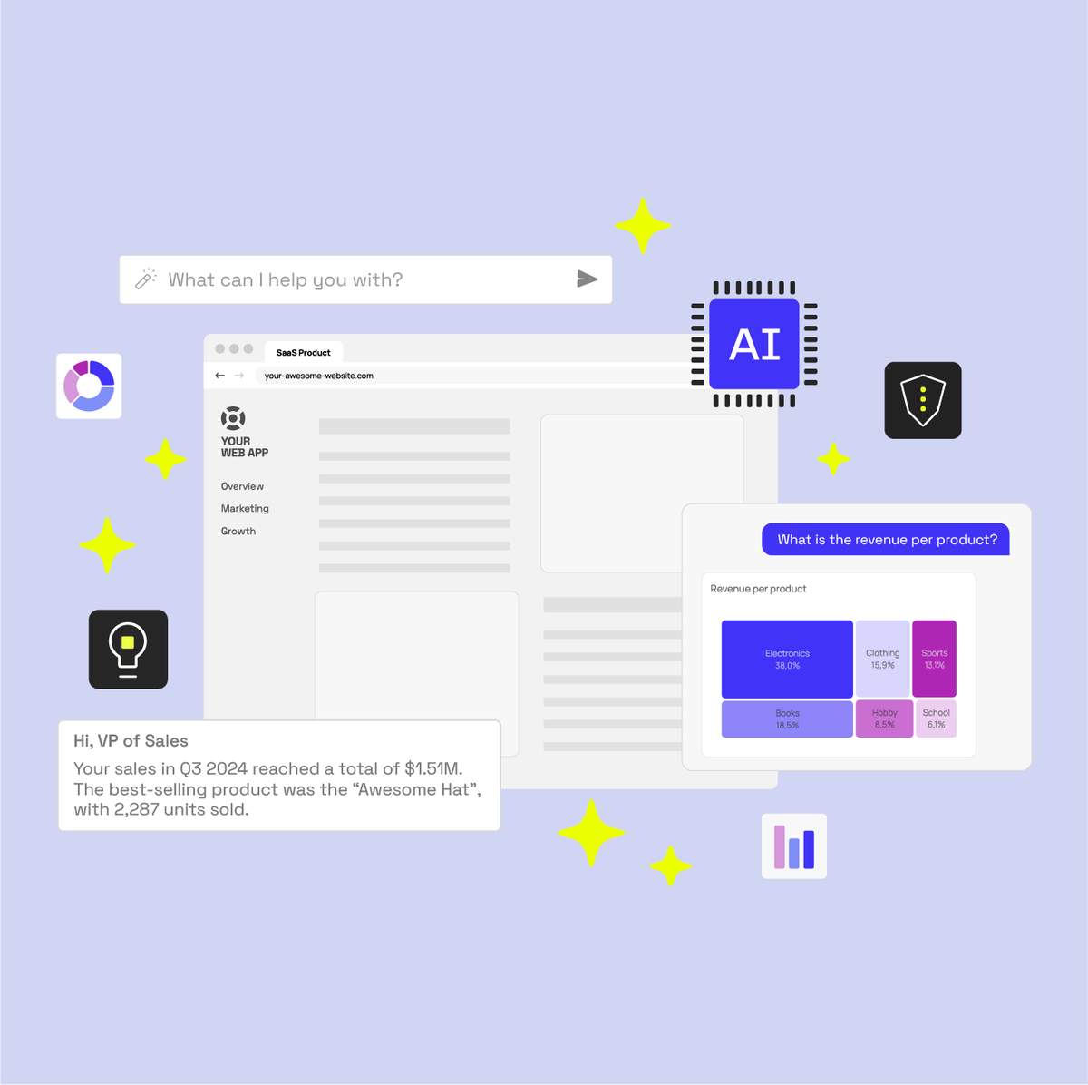 luzmo_official's tweet photo. What if data insights became as intuitive as a conversation?

Something transformative is on the way – and it’ll simplify your data delivery faster than you think. Stay tuned.

#DataBreakthrough #AI #ComingSoon #Luzmo https://t.co/IlDimIfyTu
