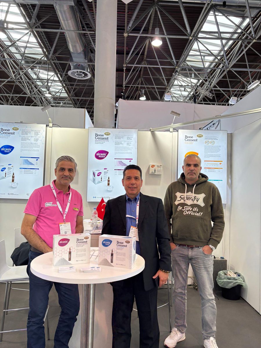 AlcasisBoneCmnt's tweet photo. Thank you to everyone who visited our stand at #MEDICA2024! It was a pleasure connecting and sharing our latest innovations with you. Let’s stay in touch and keep the momentum going! 🌟 #Healthcare #Innovation #AlcasisBoneCement https://t.co/VFP3ZiseSo