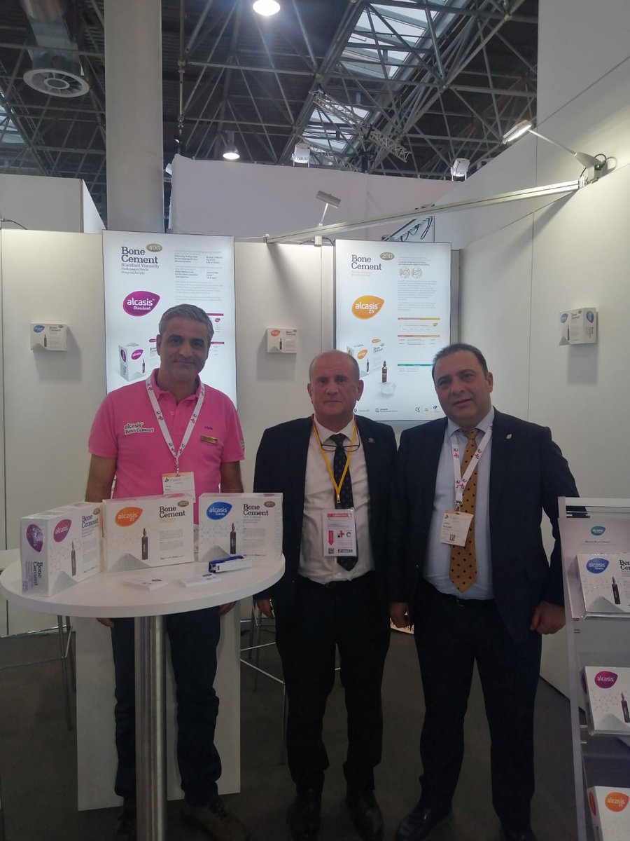 AlcasisBoneCmnt's tweet photo. Thank you to everyone who visited our stand at #MEDICA2024! It was a pleasure connecting and sharing our latest innovations with you. Let’s stay in touch and keep the momentum going! 🌟 #Healthcare #Innovation #AlcasisBoneCement https://t.co/VFP3ZiseSo