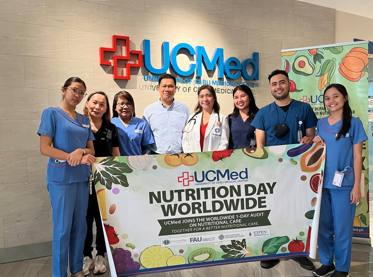 #Greetings to our colleagues in the #Philippines participating to #nutritionDay!
nutritionDay.org
#PhilippineSocietyforParenteralandEnteralNutrition <a href="/ESPENorg/">ESPEN</a> <a href="/MedUni_Wien/">MedUni Wien</a>