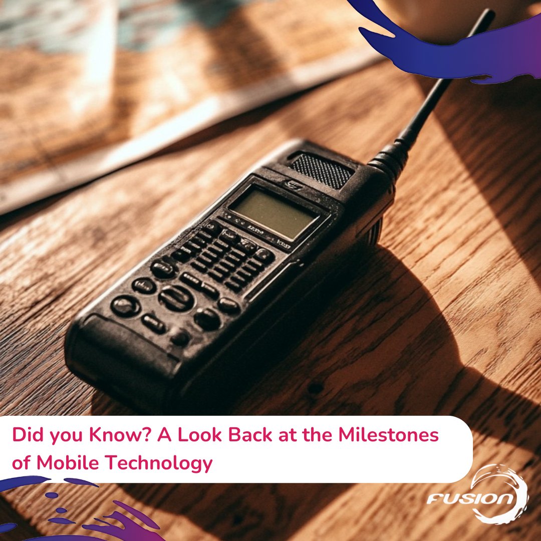 FusionCommsGrp's tweet image. The very first mobile phone call was made in 1973! Fast forward &amp;amp; mobile technology has become a vital part of every business. We’re here to keep you connected as technology continues to evolve. bit.ly/3YwBvii

#MobileEvolution #StayConnected #FusionCommunications