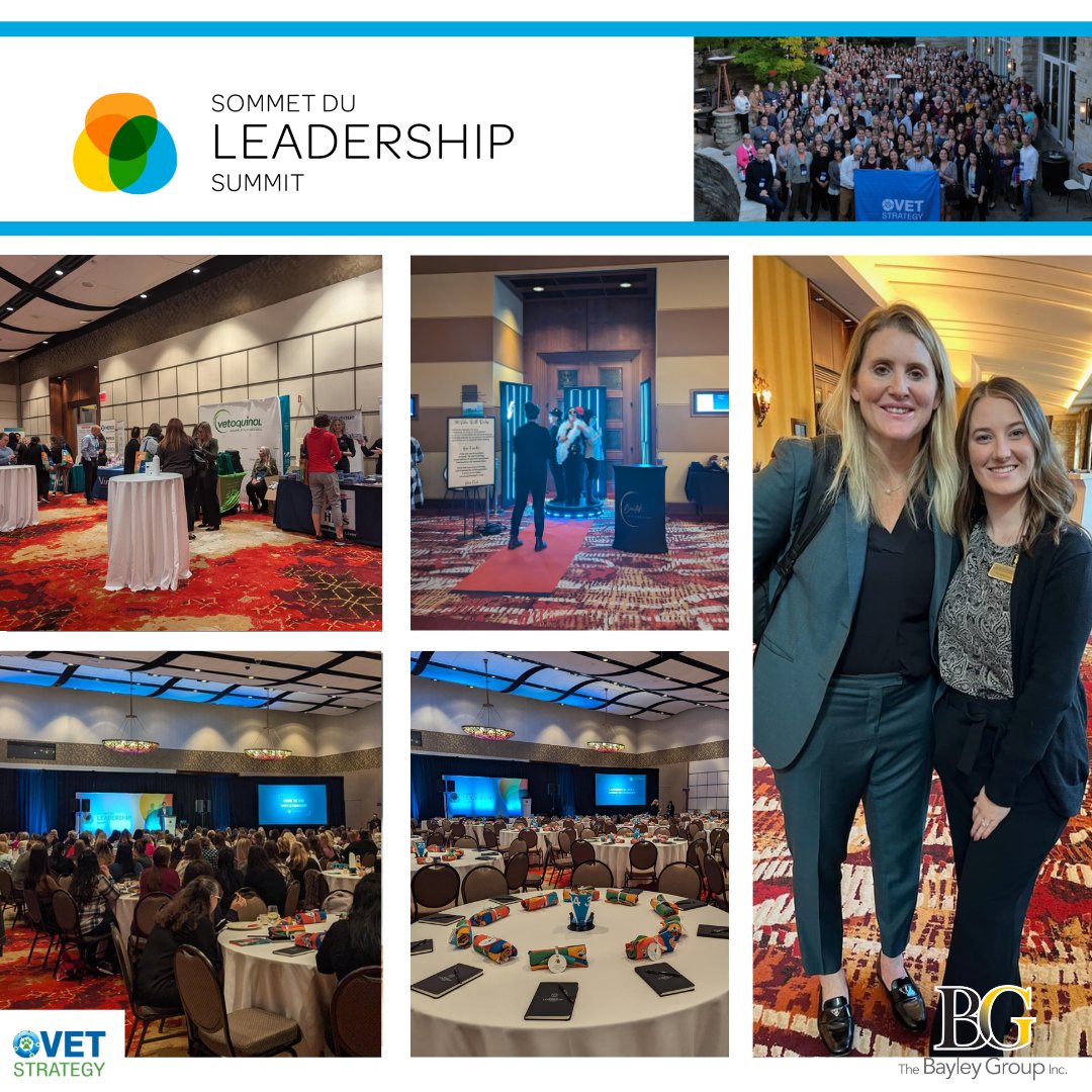 What a great three days with VetStrategy in Gatineau, QB for their annual Leadership Summit! Days spent connecting with colleagues, continuing the learning and hearing from inspirational leaders. Thank you, VetStrategy for partnering with BG on this fantastic event!