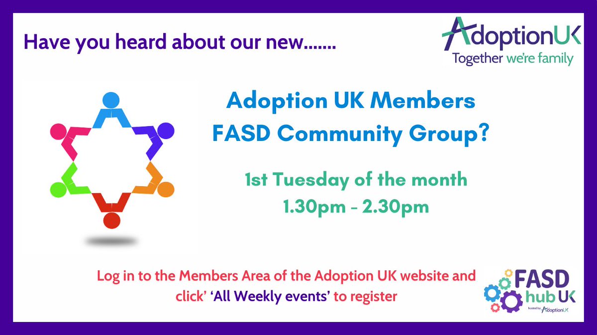 To register, or to find out more about AUK membership follow this link: ow.ly/lGQs50QqRSF #FASD #FASDHubUK