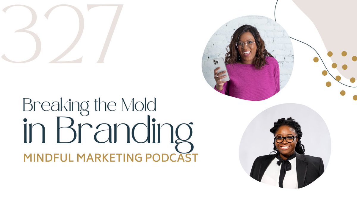 On a recent episode of the Mindful Marketing Podcast with Andréa Jones, I shared how my training in international conflict resolution shaped my unconventional approach to branding and marketing. 

Tune into the full episode here:  onlinedrea.com/mindful-market…

#branding