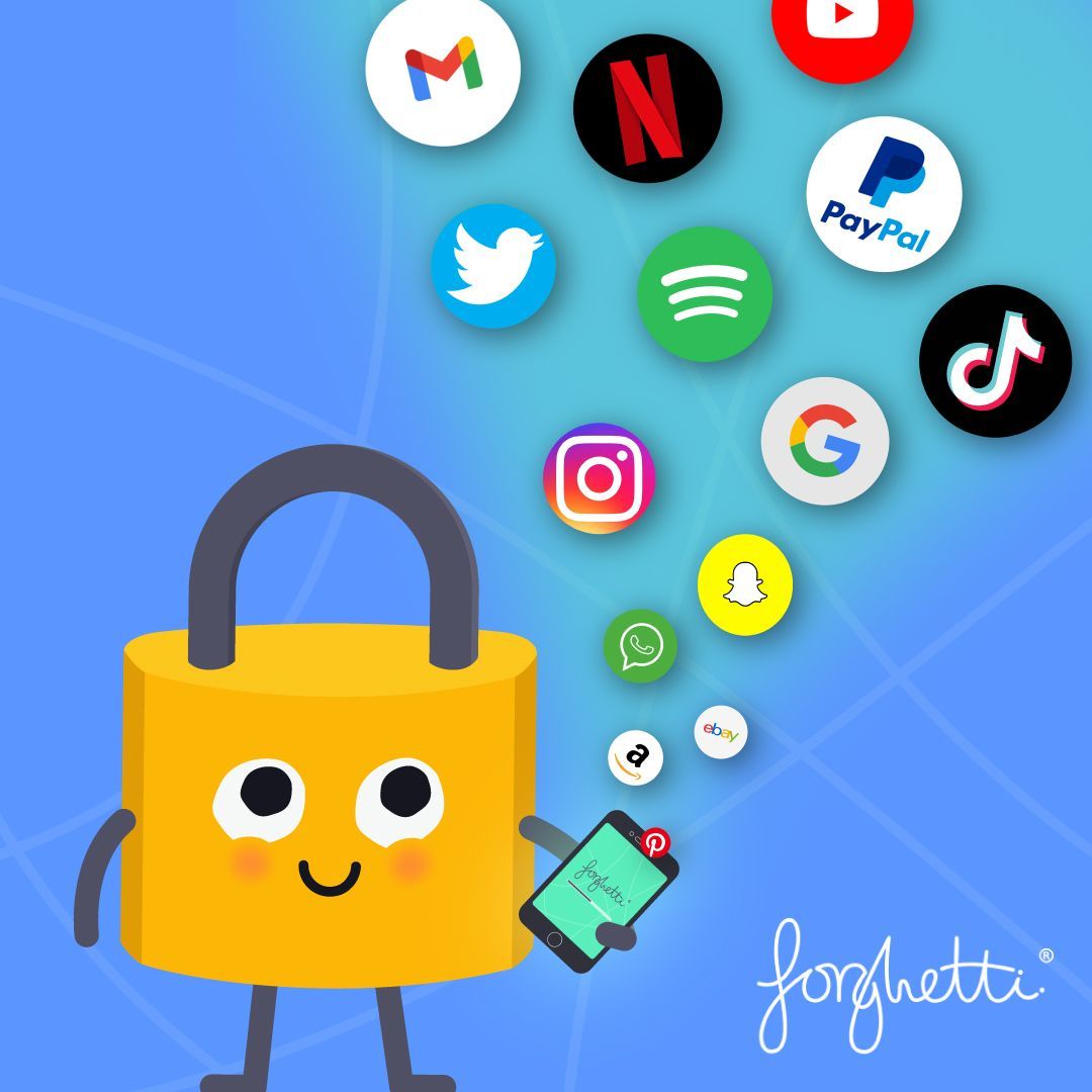 Struggling to create and remember a new password for every account? 🤔

Use forghetti to generate and store secure and complex passwords for all of your accounts!

All you need to remember is your unique doodle!

Download forghetti today to get started 📲

#passwordmanager