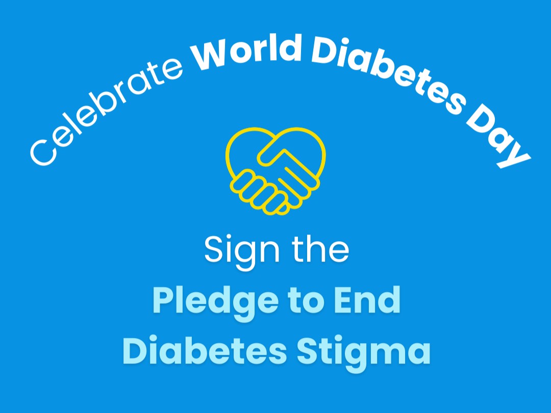 diaTribeNews's tweet photo. For #worlddiabetesday, show your support for the people with diabetes in your life by taking the Pledge to End Diabetes Stigma and committing to dStigmatizing diabetes every day: https://t.co/pLfH2UhZlz
It takes all of us to stop the stigma.
#t1d #t2d #dstigmatize #NDAM https://t.co/X2tTZm5OnV