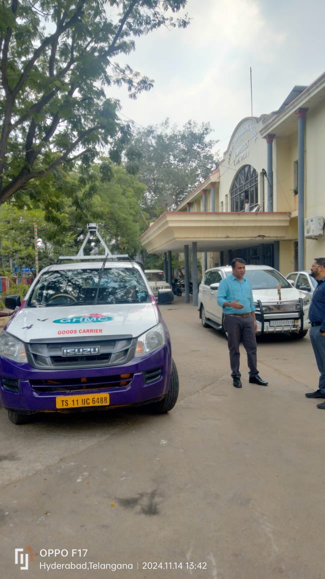 Sri Hemanth IAS Zonal Commissioner LB Nagar GHMC  has launched CCTV camera mounted  vehicles to monitor and enforce Commercial Litter, illegal garbage dumps and Unauthorised structures in Uppal on pilot basis. 
#LitterFreeHyderabad   <a href="/SwachhBharatGov/">Swachh Bharat Urban</a> <a href="/MoHUA_India/">Ministry of Housing and Urban Affairs</a> <a href="/PrlsecyMAUD/">Secretary MAUD.</a>