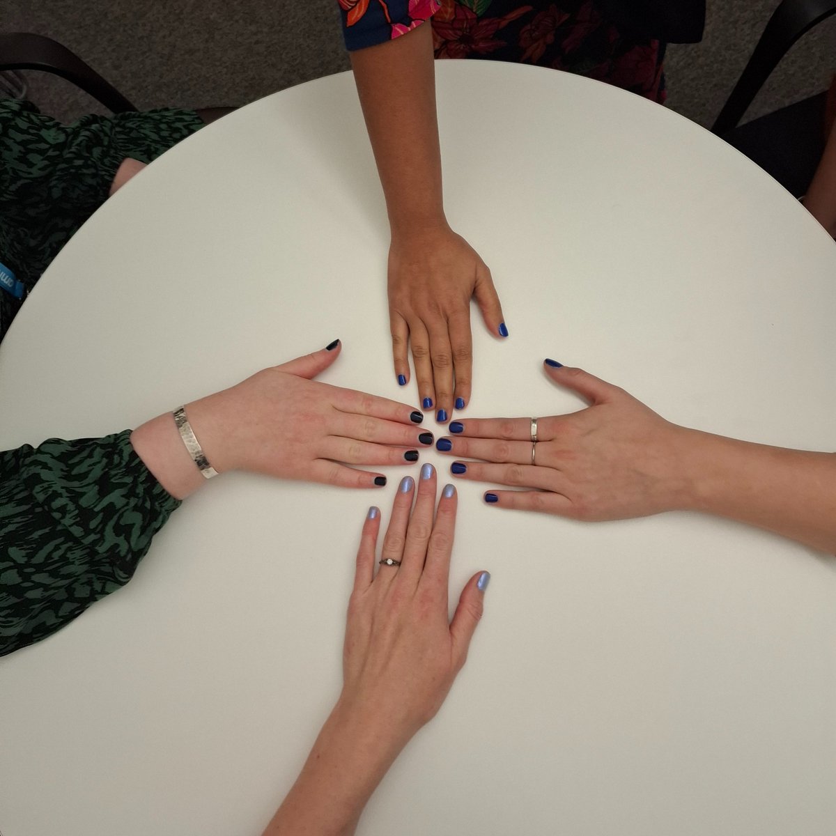 At least 21 AMRC charities funded vital research into diabetes in 2023. You can find out about some of their work below🧵

In support of #WorldDiabetesDay and our wonderful colleague <a href="/LizPerraudin/">Liz Perraudin</a> who lives with #type1 a few of our team have painted their nails blue.