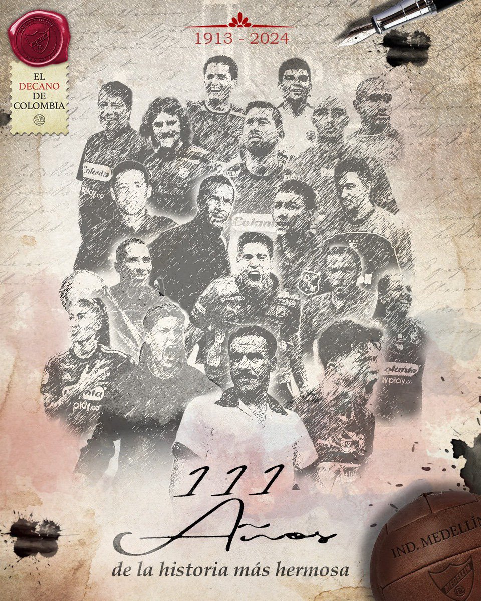 DIM_Oficial's tweet image. [🥳🔴🔵] Una historia nacida en cuna montañosa, de 6 estrellas en el cielo, que cuenta las gestas de charros, corbattas, caimanes, poncianos, patos, petisos, parejas, polacos, pibes, chotos, chorontas, maos, canos, marrugos, magos, matadores. 
Una historia de tradición paisa que…