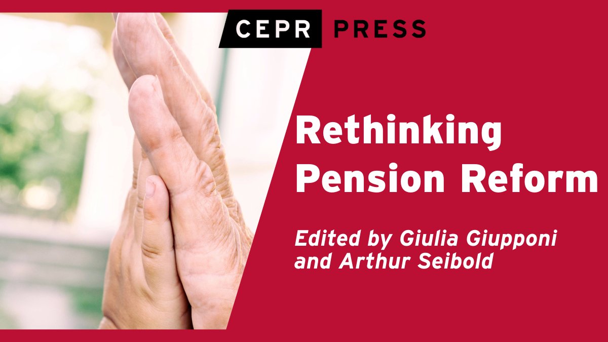 📢New CEPR e-Book:
'Rethinking Pension Reform'
Edited by <a href="/giulia_giupponi/">Giulia Giupponi</a> &amp; Arthur Seibold <a href="/EconUniMannheim/">Department of Economics, University of Mannheim</a>
Free Download: ow.ly/vr2q50U6MVR
Vox column: ow.ly/bc8f50U6N5H