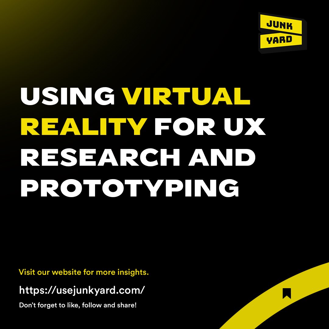 UseJunkyard's tweet photo. Design for reality,not assumptions!
Click on the link below to read an article that will help you create user-centered solutions that truly meet people’s needs.

https://t.co/iCO4iW6zJr
#Uxresearch #prototyping #usercentric https://t.co/ZLrtyJRXrn