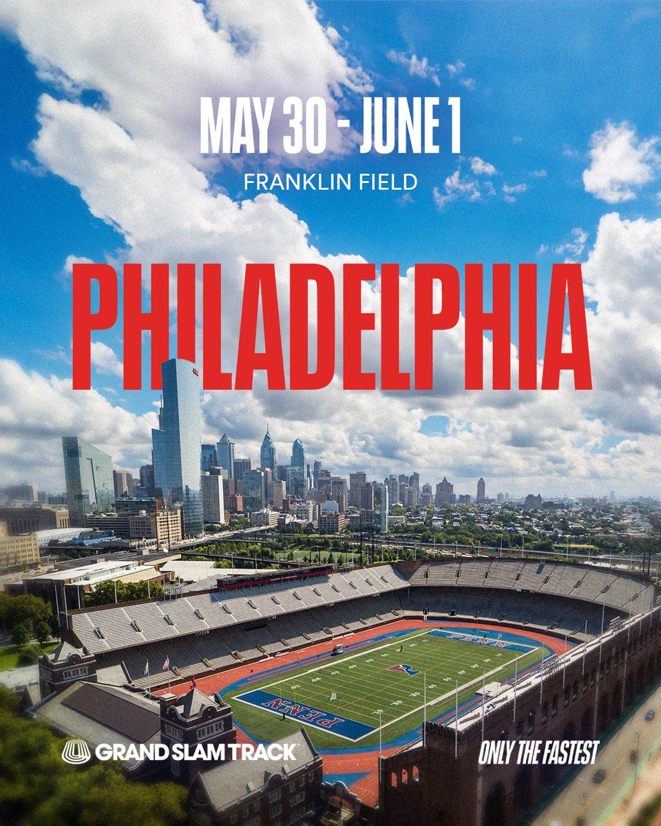 GrandSlamTrack's tweet photo. No place we'd rather be.

See you next year, Philly. https://t.co/gLJVI7tJON