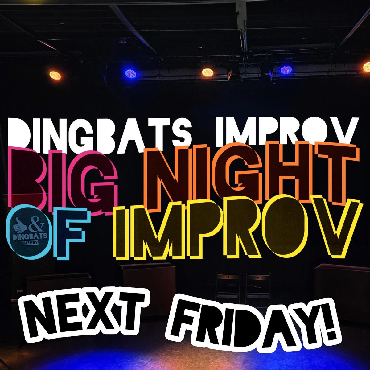 ElodieForay's tweet photo. Performing at the @dingbatsimprov Big Night of Improv tomorrow!

Five Improv Acts. One Big Night. Don't miss our Big Night of Improv at @thehawthcrawley!

https://t.co/ANrqokujZN

#improv #comedy #improvcomedy https://t.co/DRV5mZpkHG
