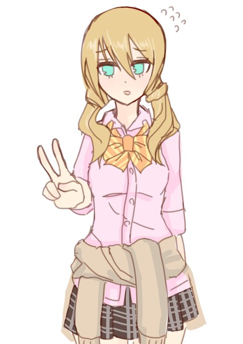 ぼのぼのみたいな汗がやたら似合う天音ちゃん 