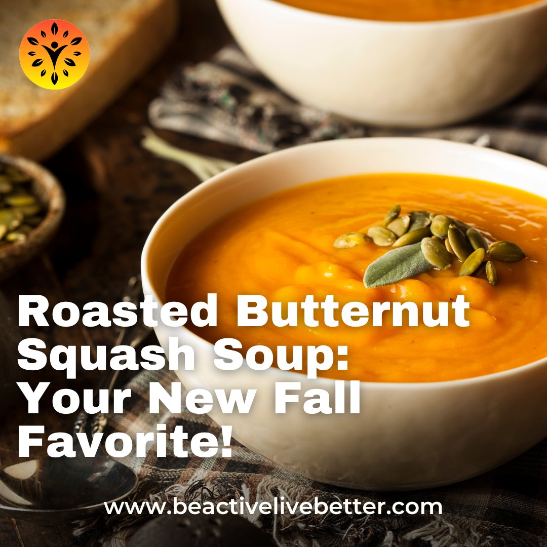 BeActiveLive's tweet image. I love making Roasted Butternut Squash Soup during fall, a soul-warming dish perfect for chilly evenings. It’s not just delicious; it’s nutritious, boosting energy with every spoonful. Enjoy the creamy comfort and rich autumn flavors in each bite!

#FallRecipes #HealthyEating