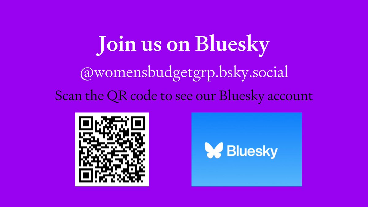 Thinking about #leavingx ? Follow us on Bluesky @womensbudgetgrp.bsky.social