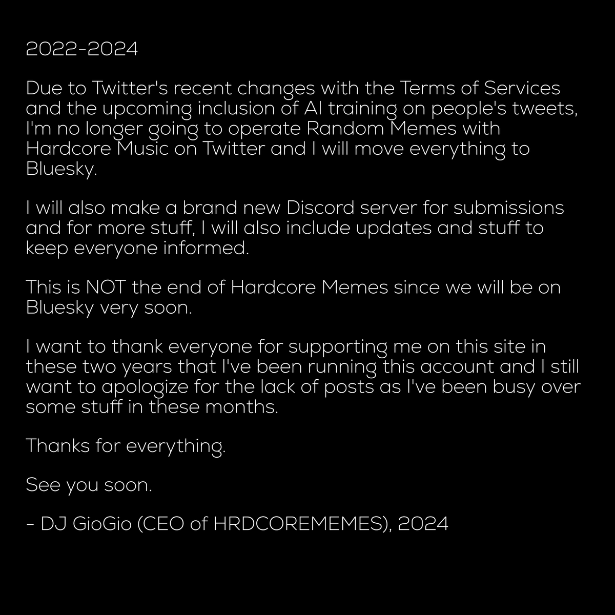 Random memes with hardcore music (MOVED!) tweet media