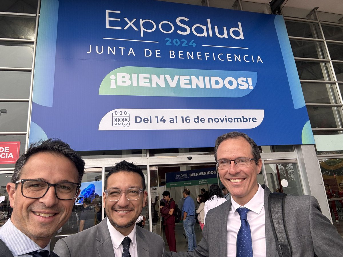 Iniciando ExpoSalud 2024 #ExpoSaludJBG <a href="/jbgorg/">Junta de Beneficencia</a> Guayaquil. 
Muchas gracias por dejarnos ser parte del mismo. 
<a href="/georgeabril/">Jorge Abril</a> #GabrielFavre
<a href="/UroHIBA/">UroHIBA</a> <a href="/SEUCAPITULONORT/">CAPITULO NORTE. ¨SOCIEDAD ECUATORIANA DE UROLOGIA¨</a>