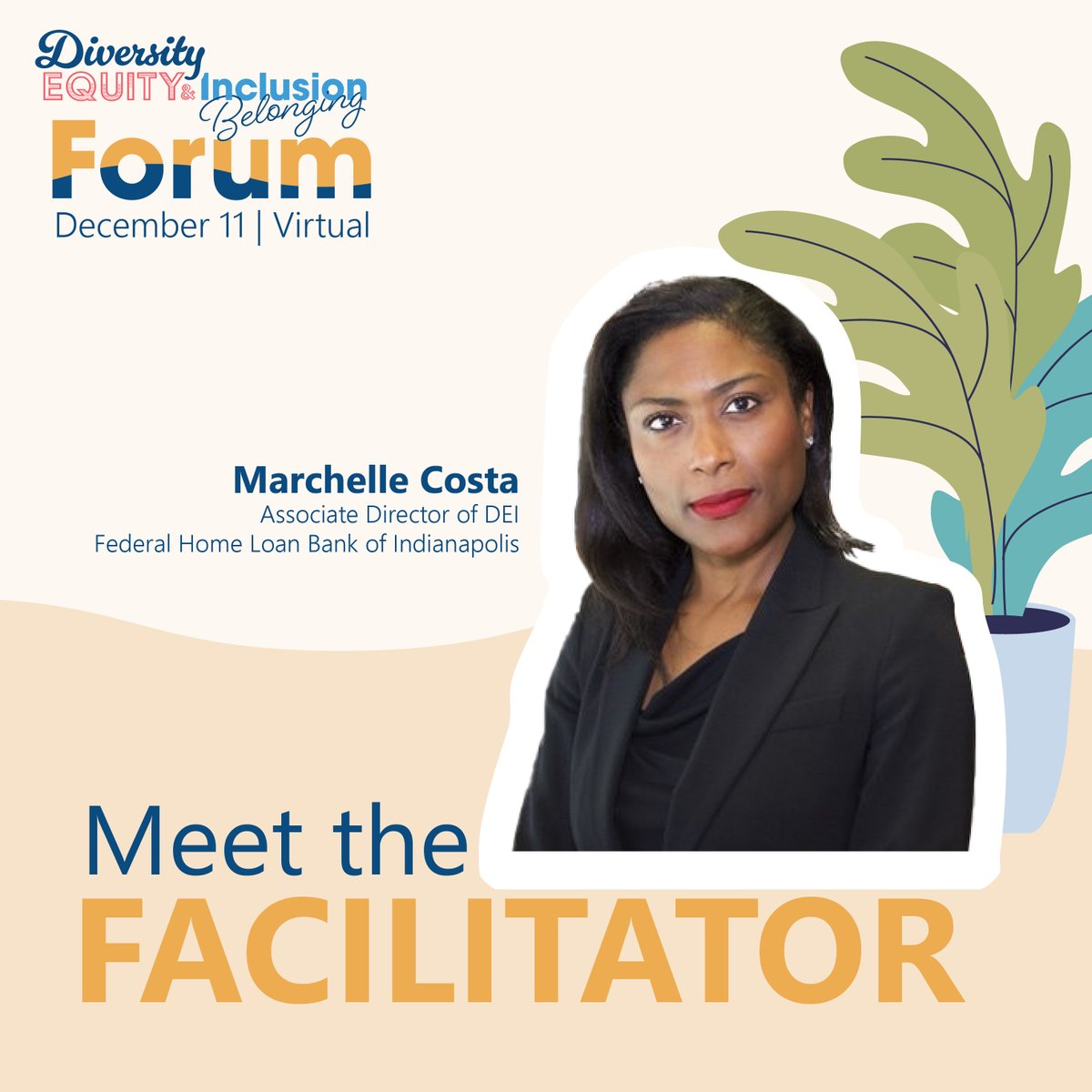 Michigan Bankers Association (@mibankers) on Twitter photo 🌟Join us on 12/11 at 11:00 a.m. for the next MBA Diversity, Equity, Inclusion & Belonging Forum!
We’re excited to welcome Marchelle Costa from <a href="/FHLBankIndy/">FHLBank Indianapolis</a>, who will lead impactful discussions on building an inclusive workplace.
Register here: lnkd.in/e2XNv83m 🌟Join us on 12/11 at 11:00 a.m. for the next MBA Diversity, Equity, Inclusion & Belonging Forum!
We’re excited to welcome Marchelle Costa from <a href="/FHLBankIndy/">FHLBank Indianapolis</a>, who will lead impactful discussions on building an inclusive workplace.
Register here: lnkd.in/e2XNv83m