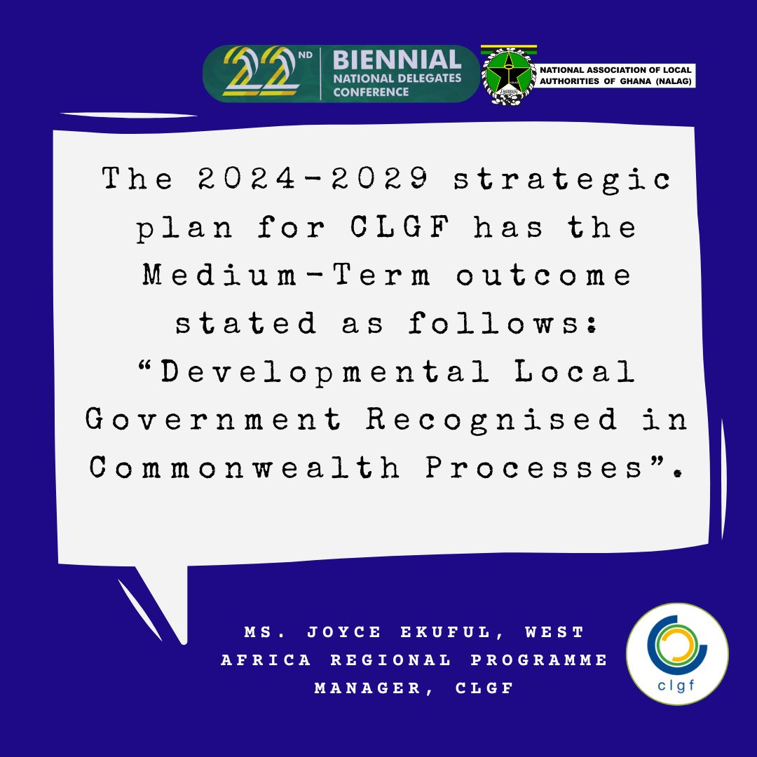 officialnalag's tweet photo. #22BNDC #NALAG #DelegatesConference #LocalGovernance #Decentralization #CLGF #CLGFWestAfrica @CLGF_News @CLGFSG_LSLACK @JoyceEkuful https://t.co/a8OklT3ZMa