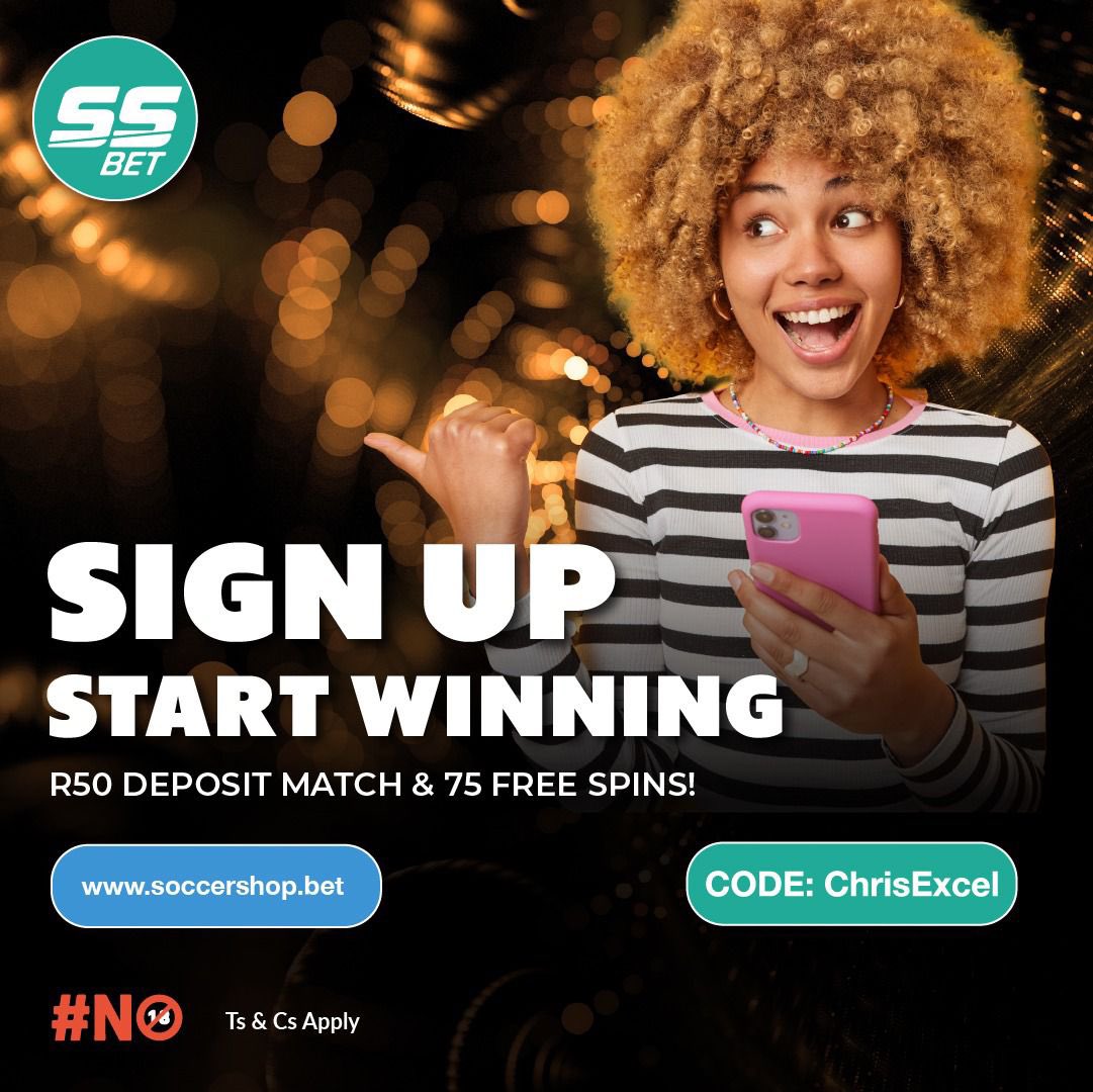 ChrisExcel102's tweet photo. Download a @SoccerShopSA betting App 

Register Here on this link:
https://t.co/SVKeVPFpSr

Use Promo code: ChrisExcel 

You’ll get Free… R50 voucher plus 75 free spins and hear me out !! https://t.co/da6tWNioqK