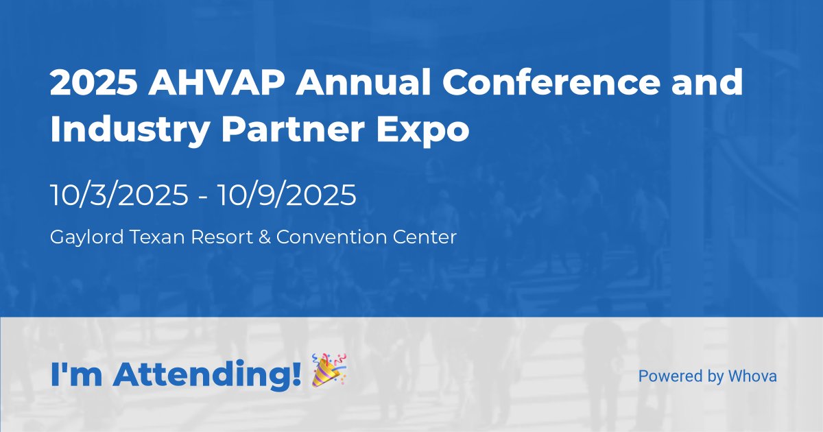 AHVAPORG's tweet photo. Are you attending the 2025 AHVAP Annual Conference in beautiful Grapevine, Texas next October? Don't miss out on the industry's premier gathering of healthcare value analysis leaders, professionals, stakeholders, and Industry Partners. https://t.co/CO67P7NnZD