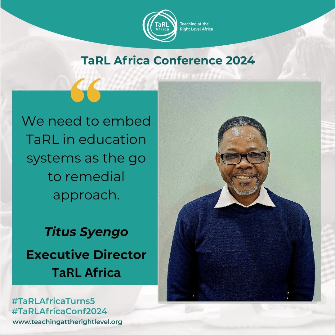 TaRL_Africa's tweet image. Insights from TaRL Africa at 5!

#TaRLAfricaConf2024   #AcceleratedLearning   #FoundationalLearning  #TaRLAfricaTurns5