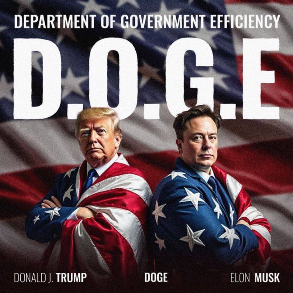 LFG!! Cut the waste and abuse of the corrupt US Government!  
With Vivek and <a href="/elonmusk/">Elon Musk</a> at the Helm of The D.O.G.E in DC #BigChangeForGovernment incoming

Shit bout too hit the fan!!
 #DOGEonSOL
