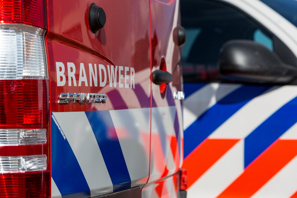 Autobrand in Bergen op Zoom