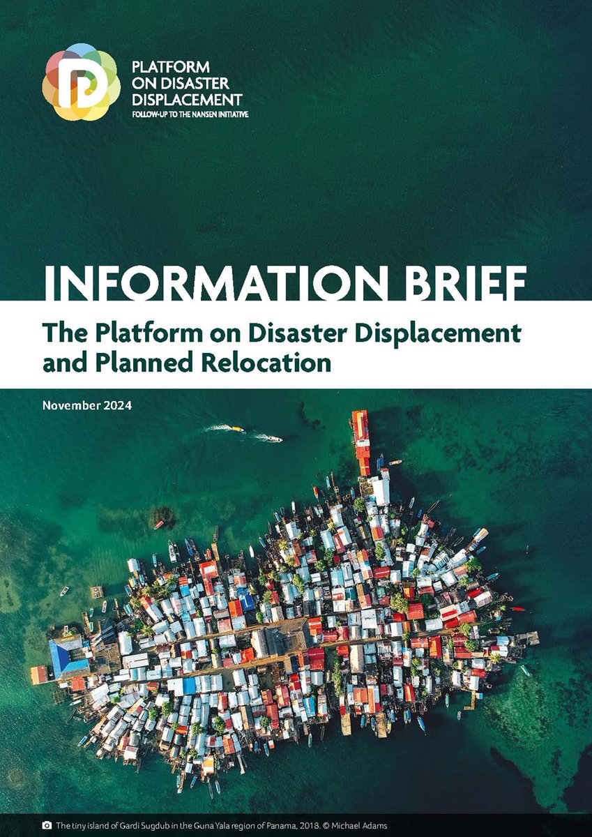 DDisplacement's tweet photo. #NEW๐: Are you looking for frameworks, processes and guidance on #PlannedRelocation? Our new brief provides an overview of the PDDโs engagement (2016-2024) on this topic. Read the brief: https://t.co/QczdaCHUVE
Also, join our event on this tomorrow: https://t.co/LX9vQeGWog https://t.co/d1Ygb75TXT