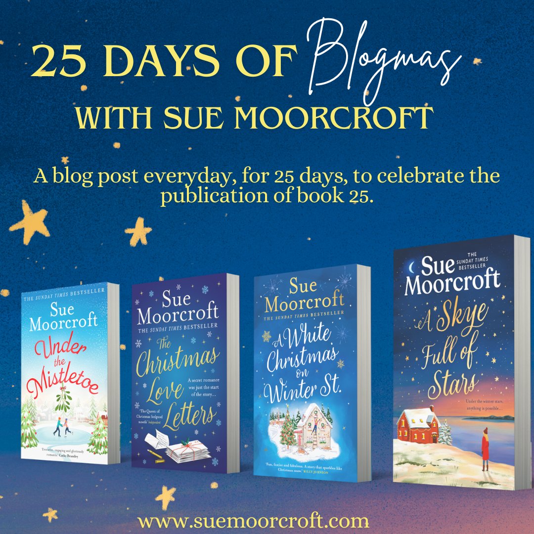 Sue Moorcroft author ☀️#OverTheSeaToSkye☀️ (@suemoorcroft) on Twitter photo Today's 25 Days of Blogmas post is a note from my awesome agent, Juliet Pickering of <a href="/BlakeFriedmann/">Blake Friedmann Literary Agency</a>.
Read it here: suemoorcroft.com/2024/11/14/a-n… Today's 25 Days of Blogmas post is a note from my awesome agent, Juliet Pickering of <a href="/BlakeFriedmann/">Blake Friedmann Literary Agency</a>.
Read it here: suemoorcroft.com/2024/11/14/a-n…