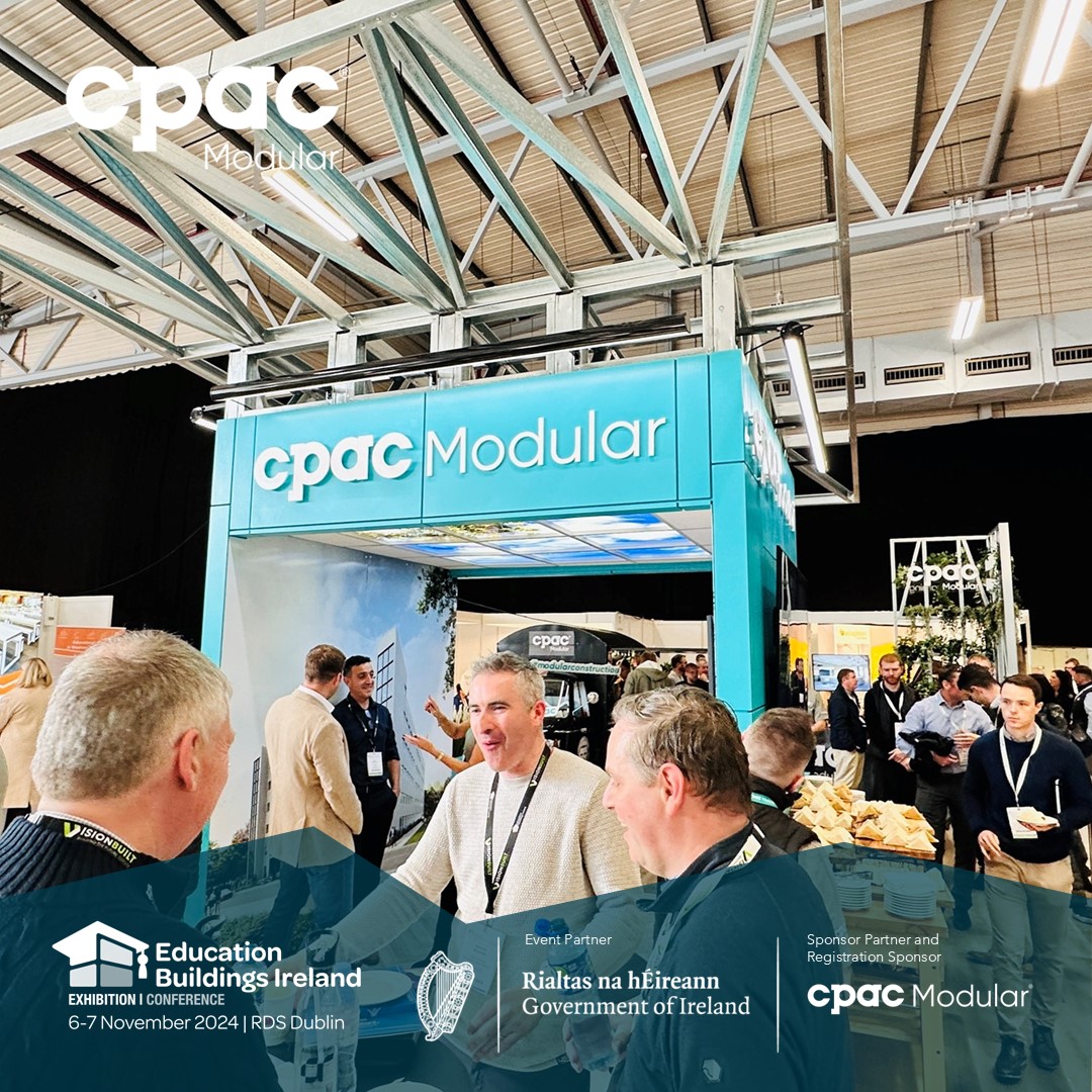 Cpac_Modular's tweet image. We’re going to need a bigger boat (stand)!
Even with the largest stand at the Education Buildings Ireland Conference &amp;amp; Exhibition, it was at times, over both days, simply not big enough to accommodate everyone who wanted to visit us!
cpacmodular.com