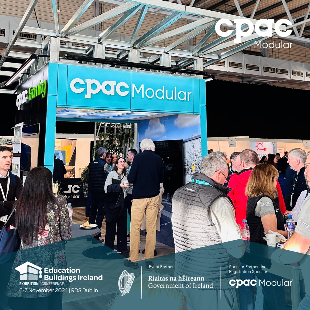 Cpac_Modular's tweet image. We’re going to need a bigger boat (stand)!
Even with the largest stand at the Education Buildings Ireland Conference &amp;amp; Exhibition, it was at times, over both days, simply not big enough to accommodate everyone who wanted to visit us!
cpacmodular.com