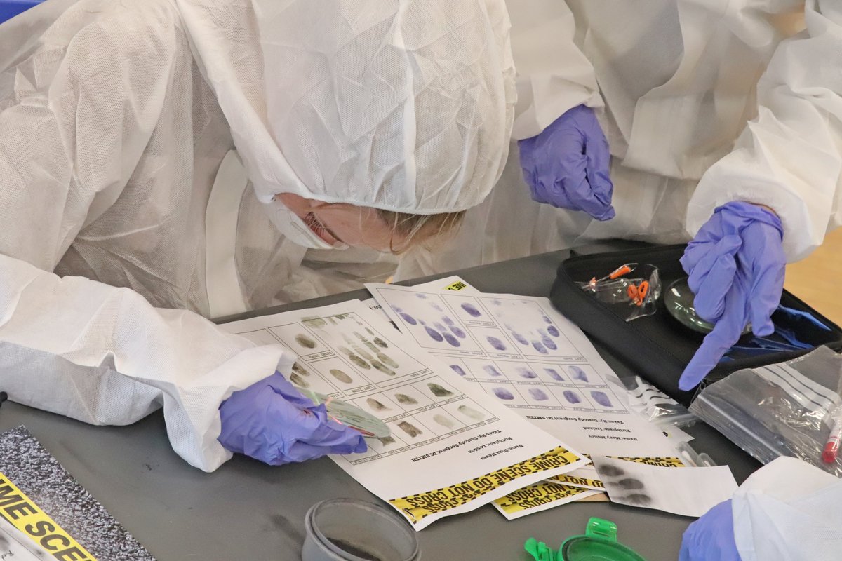 Yesterday, the Year 13 students had an amazing time during their Forensic Science Workshop experience. In small groups, they were tasked to solve a murder case &amp; imagine themselves working at a crime scene. 

#oursalesiancommunity #forensicscience #MurderCase  #sciencefun