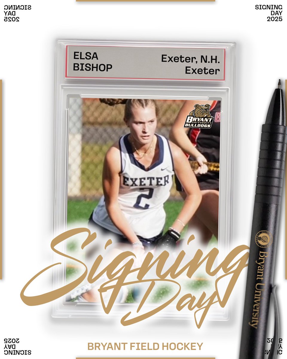 Welcome to the Bulldog family, Elsa!

Elsa is from Exeter, N.H., and Exeter High School.