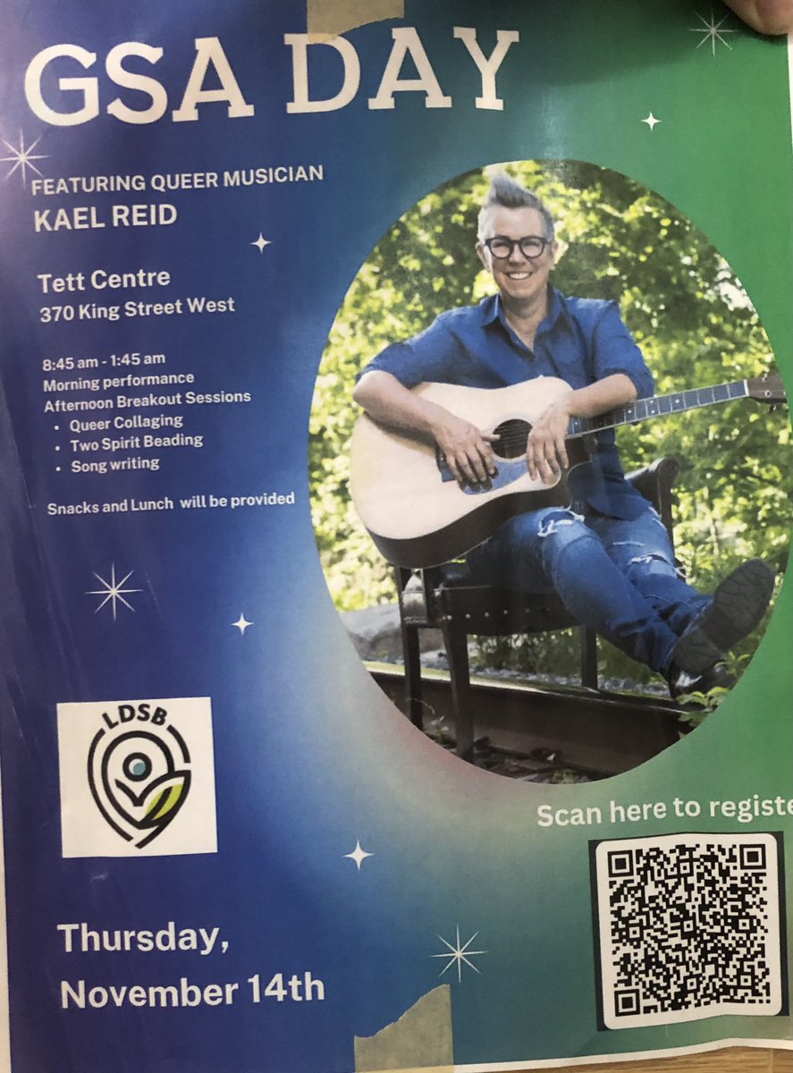 DougDidge's tweet photo. Great start to a great day! GSA Day at the TETT CENTRE! @Ernestown_LDSB @MentalHlth_LDSB https://t.co/ZGAl7CpM5p