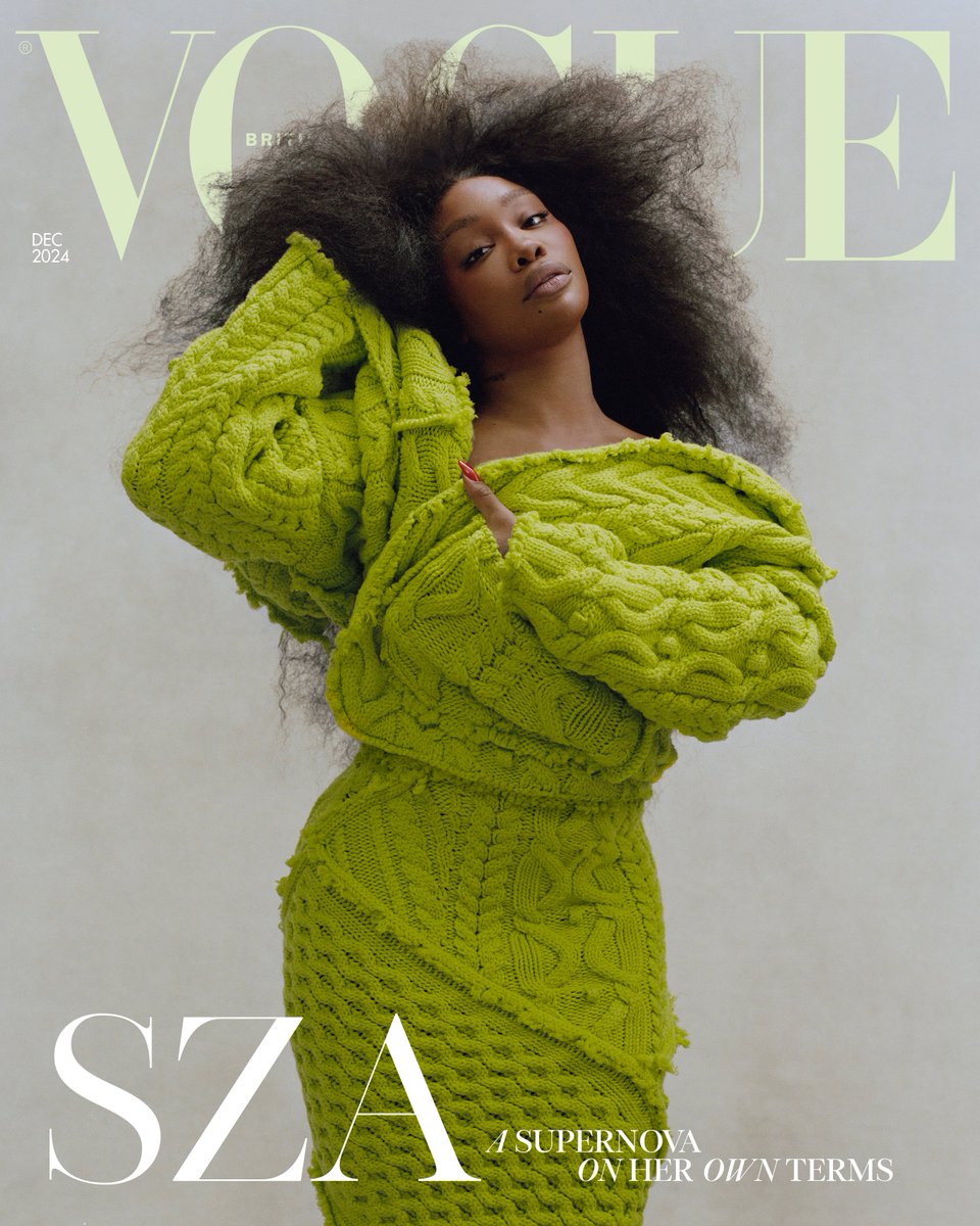 #SZA’s journey from college dropout to record-breaking, genre-defying, Pyramid Stage-performing global phenomenon is all but complete. What remains, Amel Mukhtar discovers in the December 2024 issue of #BritishVogue, is a deeply personal struggle of never-ending self-discovery.