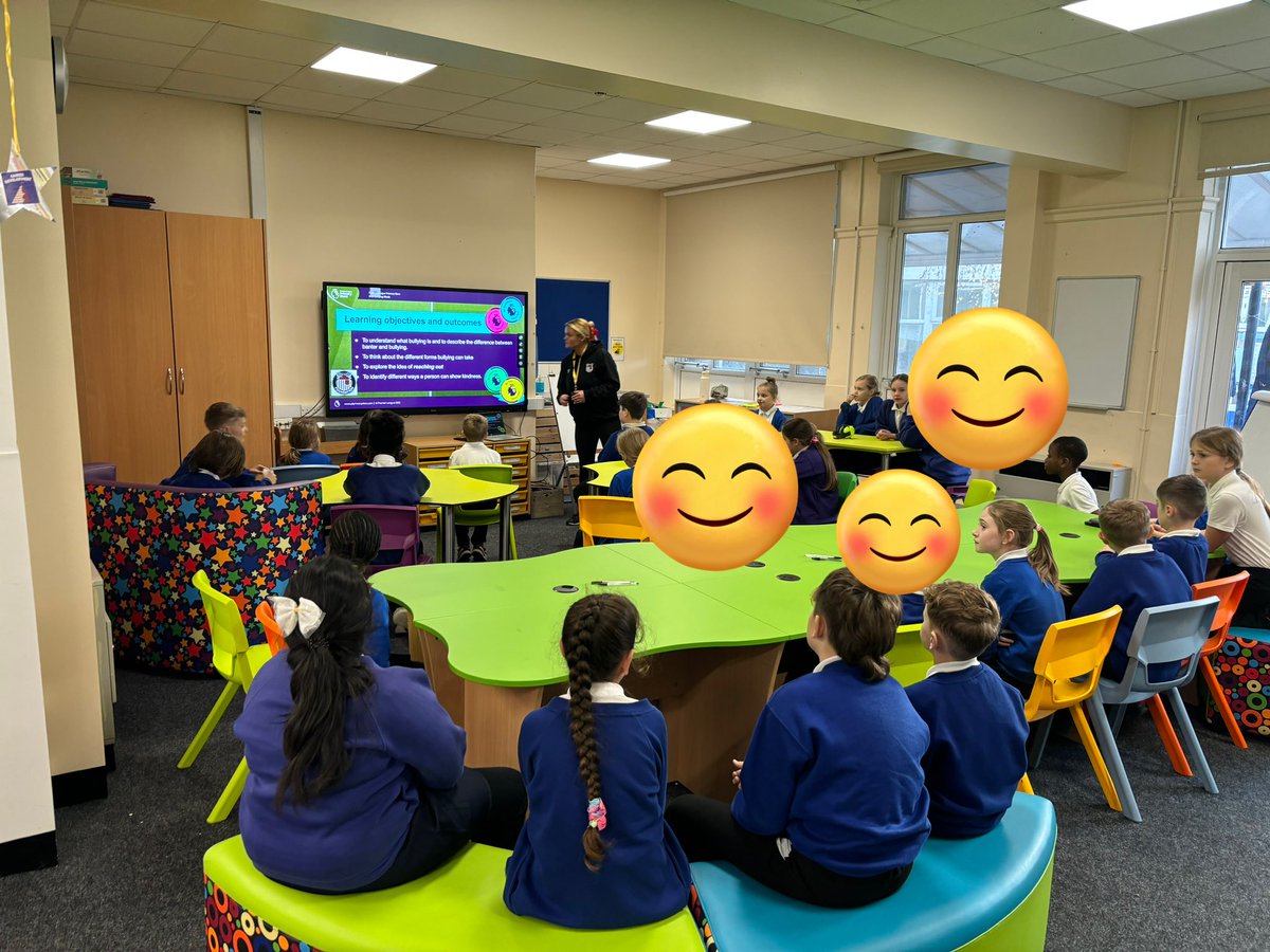 We have had an anti bullying week workshop with GTFC foundation this afternoon as a part of our work in jigsaw <a href="/DeltaMacaulay/">Macaulay Primary</a> #PSHEMacaulay
