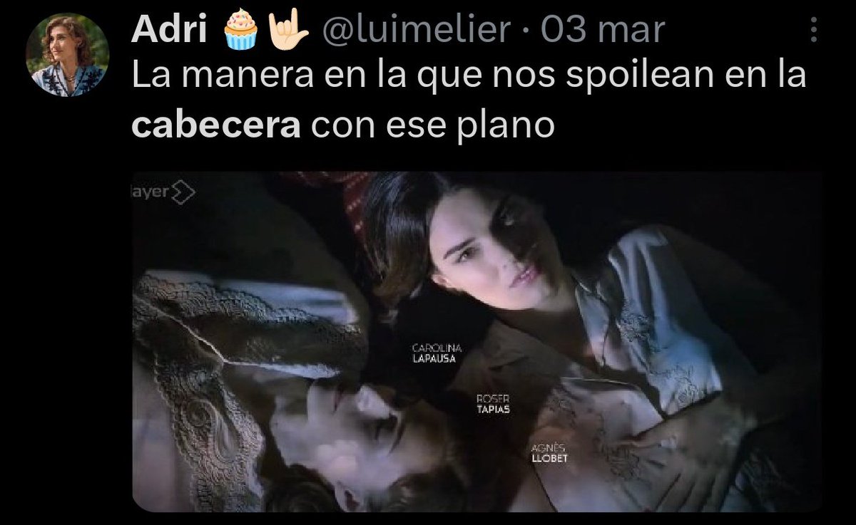 Esto es muy full circle para mí pq mi primer tweet con imagen de las #Mafin fue para chillar por la cabecera 😭 allá por el pleistoceno 

Alba, gracias por tantísimo siempre 🥹💜